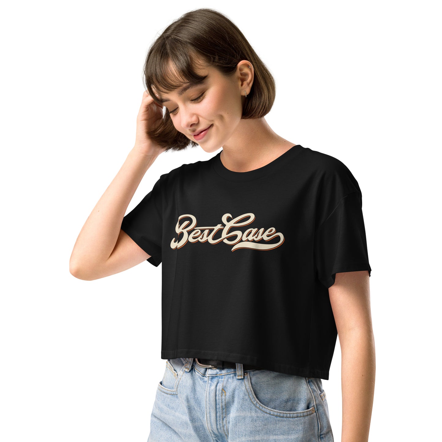 Best Case Logo Crop Top