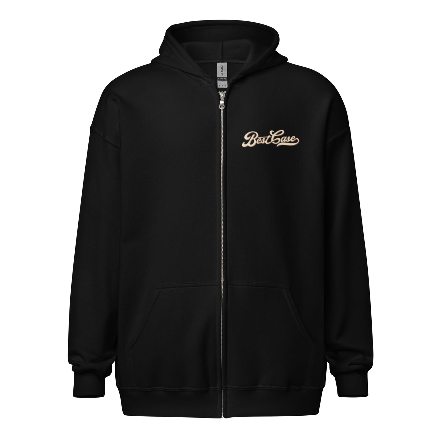 Best Case Logo Zip-Up Hoodie